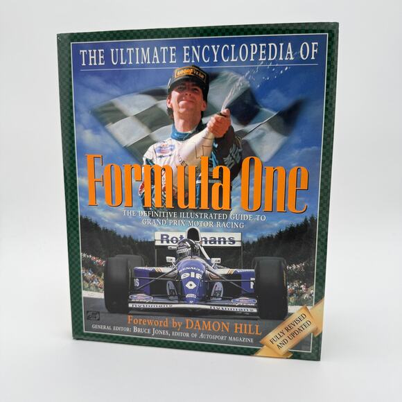 Ultimate Encyclopedia of Formula One F1 Hardback Book 1996 - Picture 1 of 8